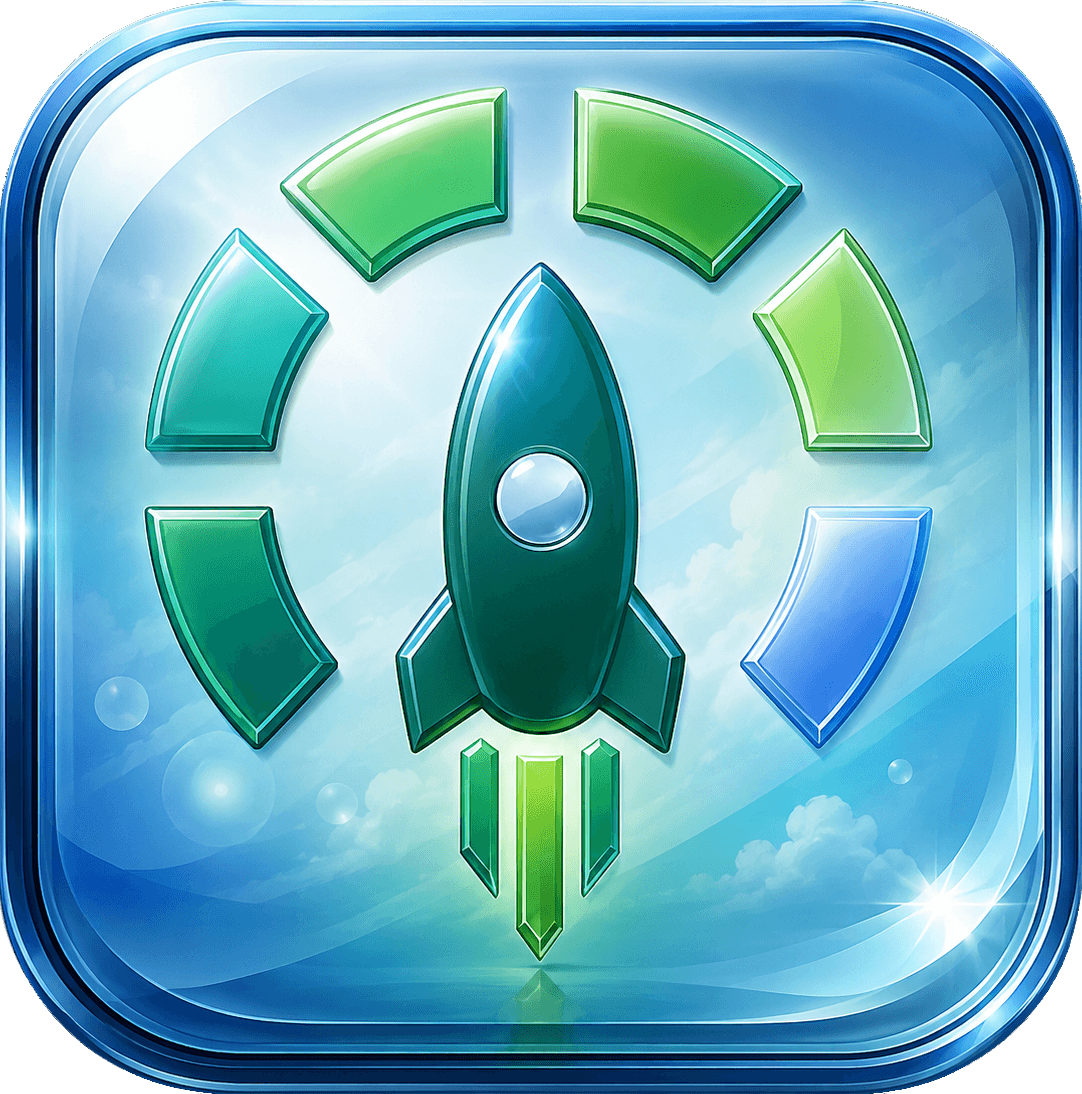 Retro Launch logo